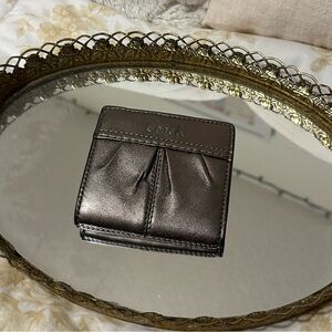 NWT Coach Metallic Wallet